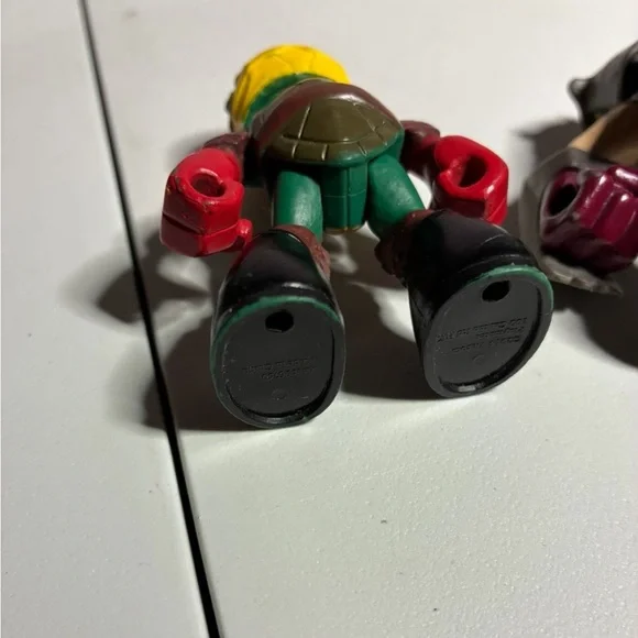 Playmates TMNT Shredder & Raphael - Picture 6 of 7